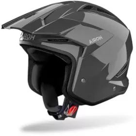 Casque Airoh Trr 2 Color Gris Brillant