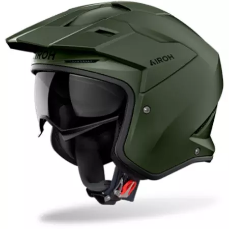 Casque Airoh Kombakt Color Vert Militaire Mat