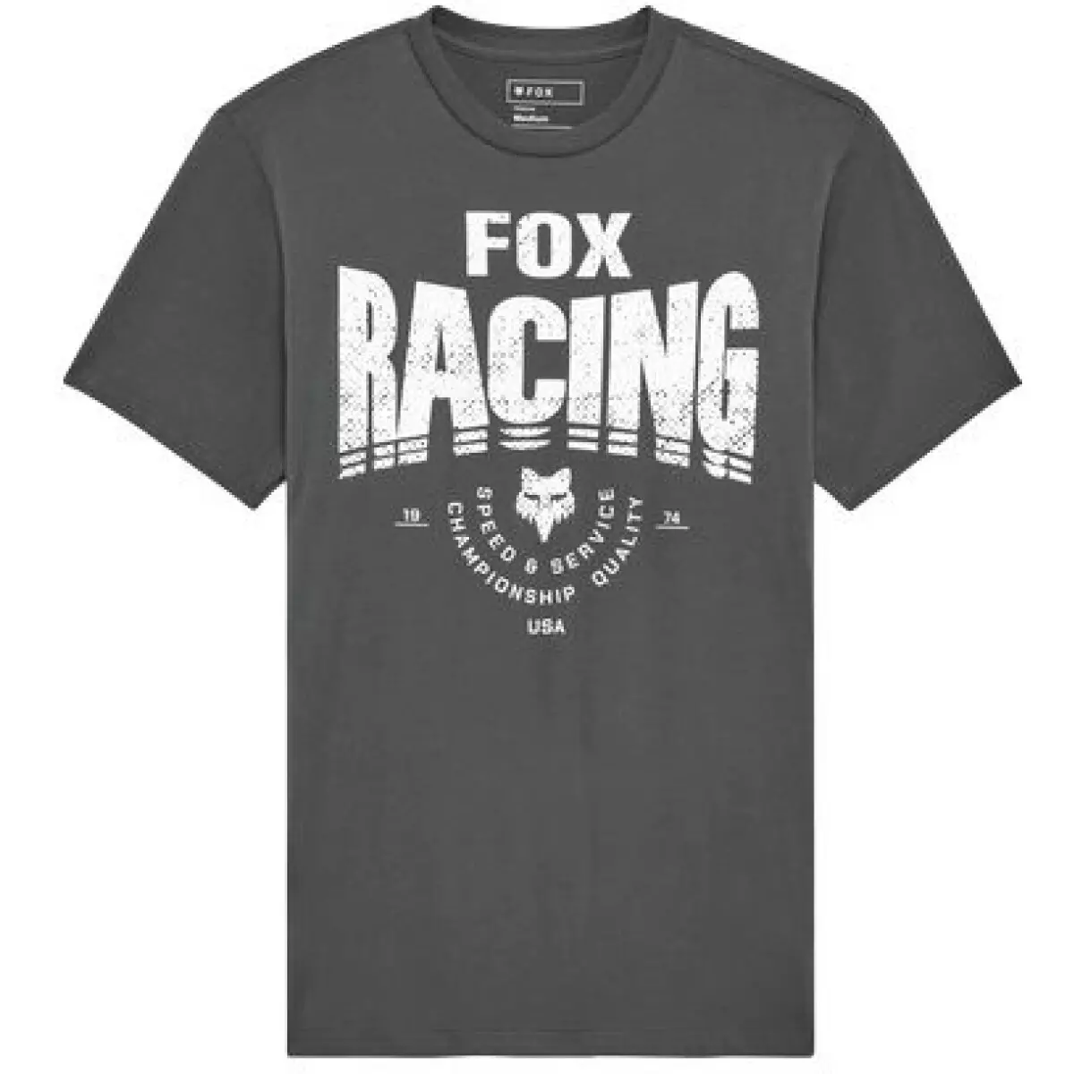 Tee-Shirt Fox Tread Gris Foncé