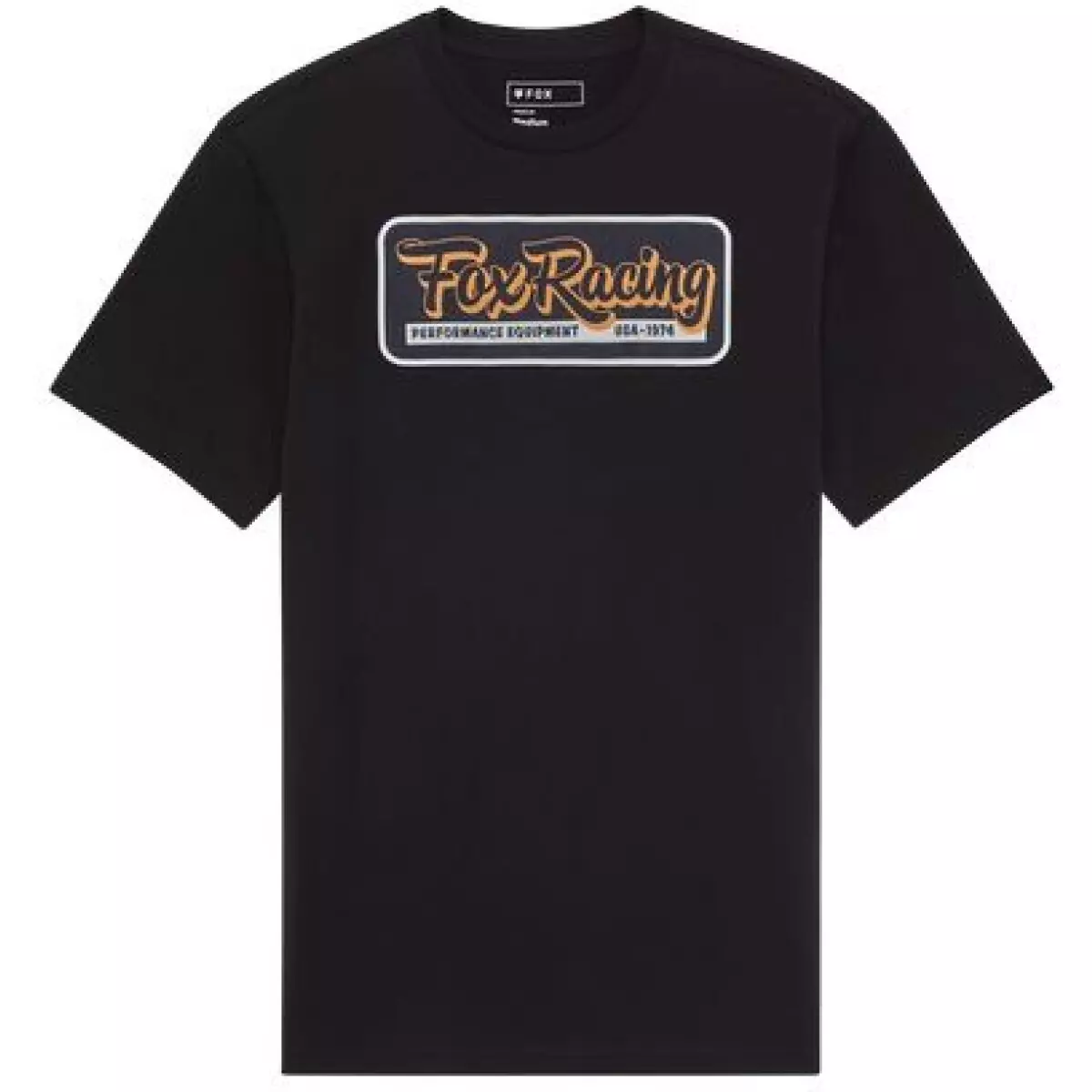 Tee-Shirt Fox Equipped Noir