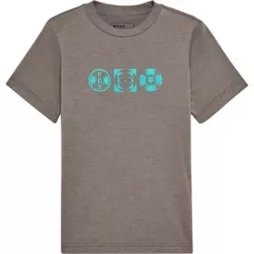 Tee-Shirt Enfant Fox Vision Gris Turquoise