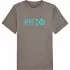 Tee-Shirt Enfant Fox Vision Gris Turquoise