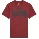 Tee-Shirt Fox Tread Bordeaux