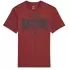 Tee-Shirt Fox Tread Bordeaux