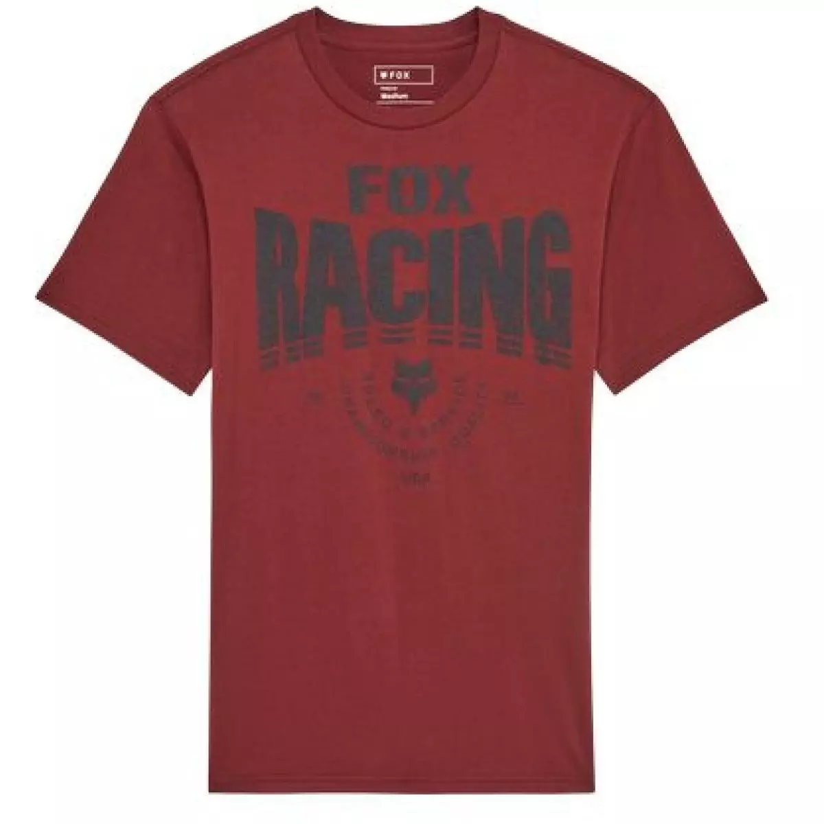 Tee-Shirt Fox Tread Bordeaux