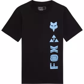 Tee-Shirt Enfant Fox Glyph Noir