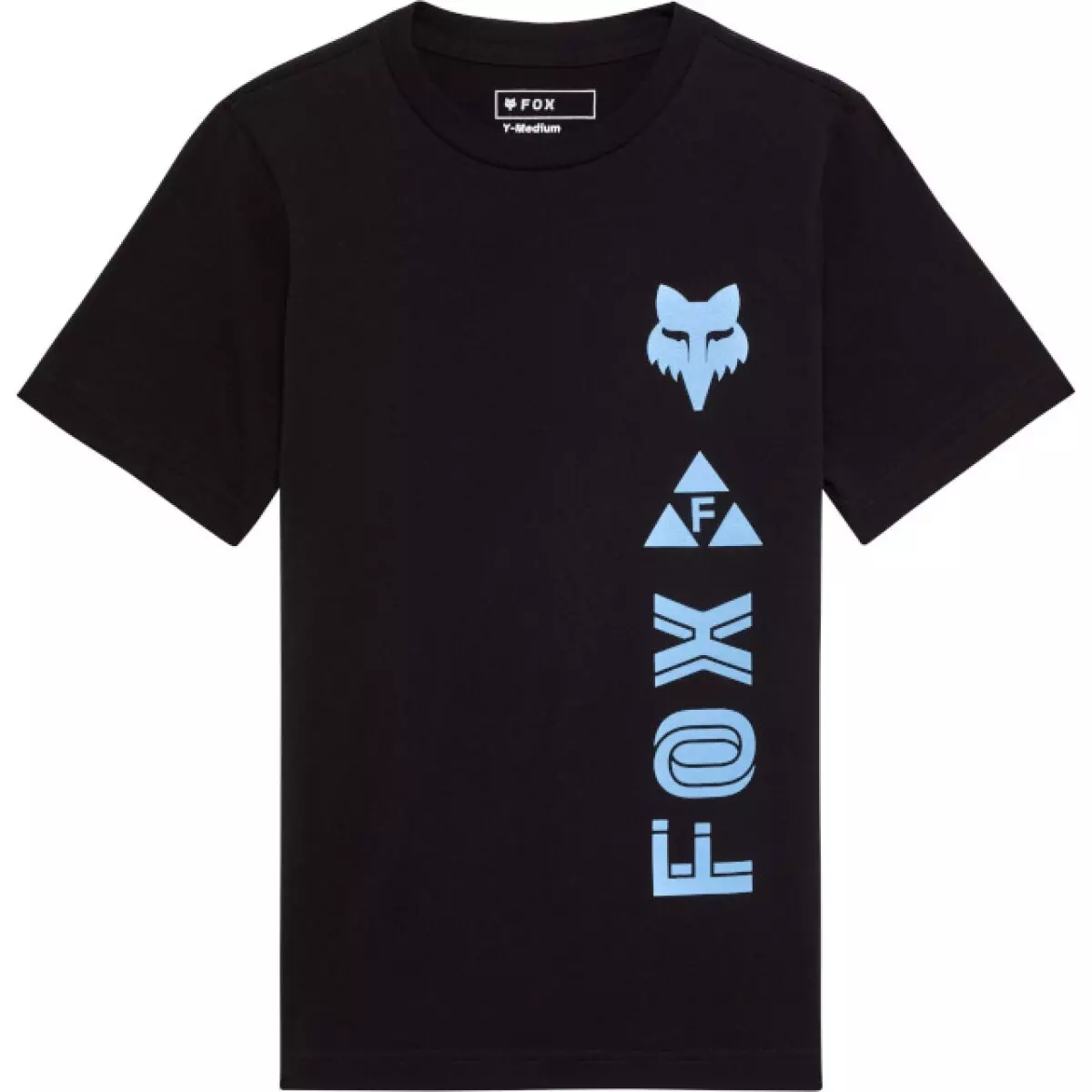 Tee-Shirt Enfant Fox Glyph Noir