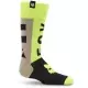 Chaussettes Enfant Cross Fox 180 Collect Gris Jaune Fluo Noir
