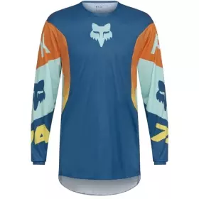 Maillot Cross Fox 360 Tine Bleu Orange