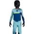 Maillot Cross Fox Flexair Fracture Vert Bleu Jaune Fluo
