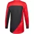 Maillot Cross Fox Flexair Fracture Rouge Noir