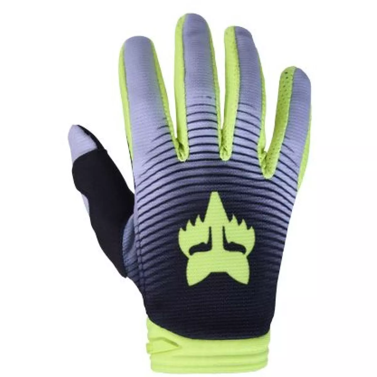 Gants Enfant Cross Fox 180 Collect Gris Jaune Fluo