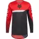 Maillot Cross Fox Flexair Fracture Rouge Noir