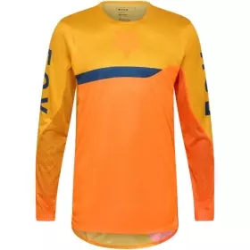 Maillot Cross Fox Flexair Fracture Orange Bleu