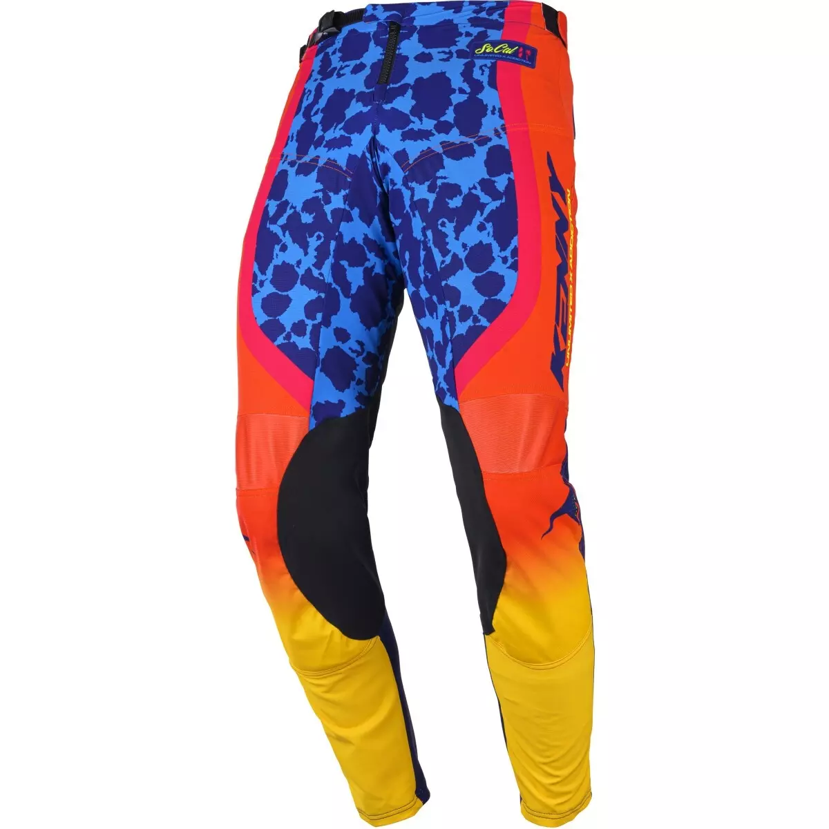 Pantalon Cross Enfant Kenny Performance Bleu Orange Rose