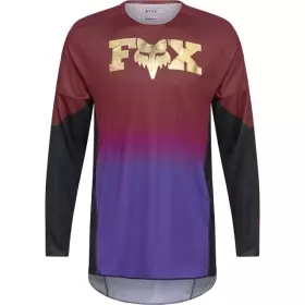 Maillot Cross Fox 360 Drip Bordeaux Violet