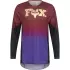 Maillot Cross Fox 360 Drip Bordeaux Violet