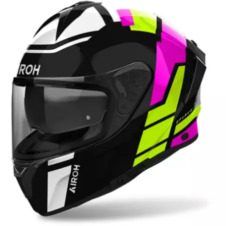 Casque Airoh Spark 2 Lively Noir Rose Vert