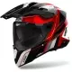 Casque Airoh Commander 2 Skip Rouge Noir Gris