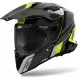 Casque Airoh Commander 2 Skip Jaune Noir Gris Mat