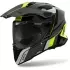 Casque Airoh Commander 2 Skip Jaune Noir Gris Mat