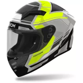 Casque Airoh Connor Ego Jaune Noir Gris
