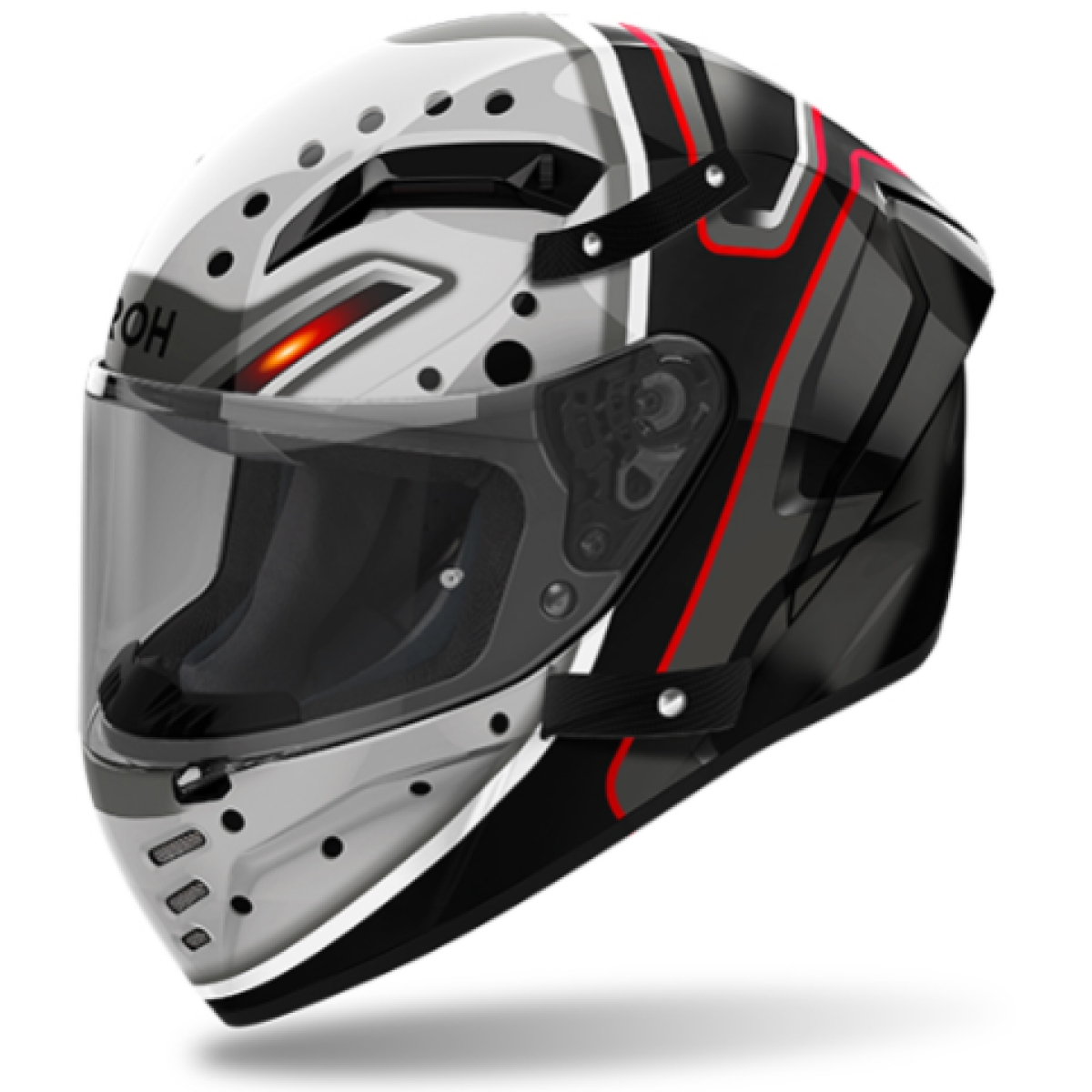 Casque Airoh Connor Masker Gris Noir