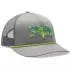 Casquette Femme Fox Image Phantom Rope Trucker Gris Vert