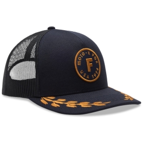 Casquette Femme Fox Circa 74 Mesh Trucker Bleu Marine Orange