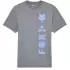 T-Shirt Fox Glyph Tech Gris Clair
