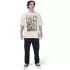 T-Shirt Fox Circa 74 Oversized Blanc