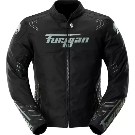 Blouson Furygan Neon Noir Gris