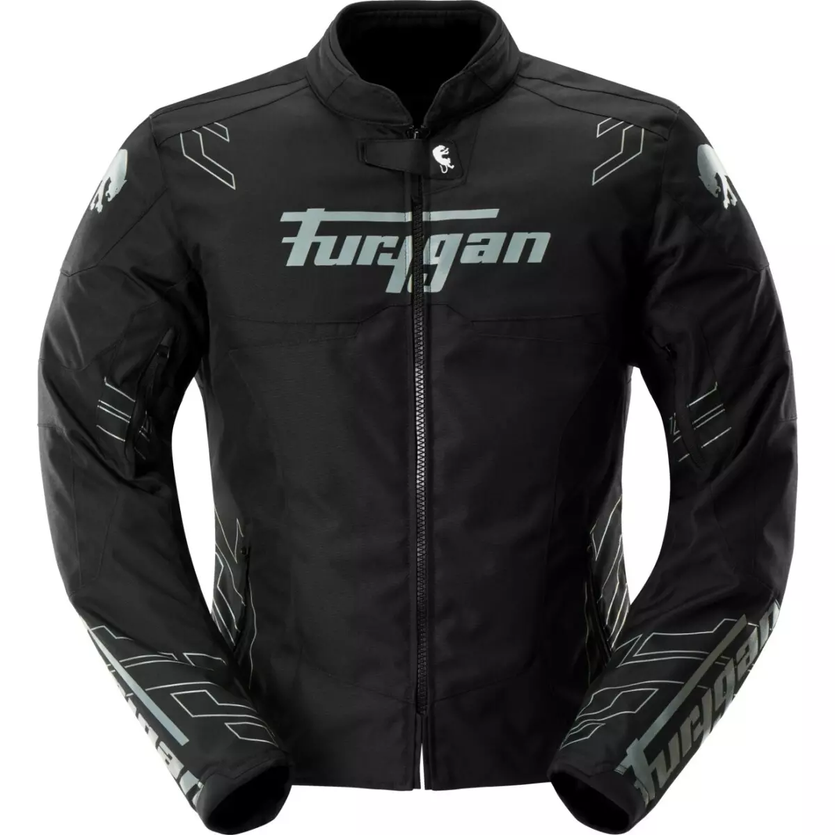 Blouson Furygan Neon Noir Gris