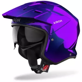 Casque Airoh Kombakt Shimmer Violet