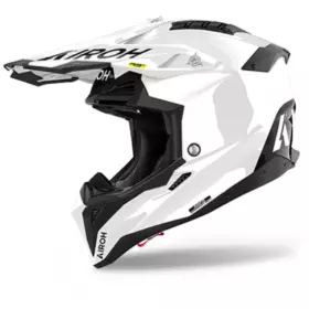 Casque Cross Airoh Aviator 3 FIM Blanc Noir