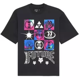 T-Shirt Fox Image Cosmo Mw Oversized Noir