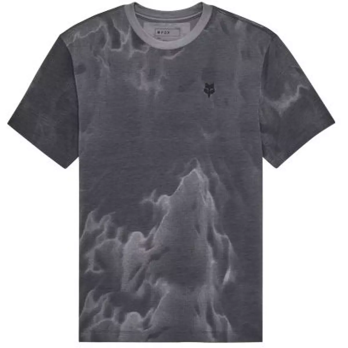 T-Shirt Fox AOP Tech Gris Clair