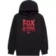 Sweat Enfant Fox Bolt Noir Rouge