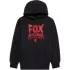 Sweat Enfant Fox Bolt Noir Rouge