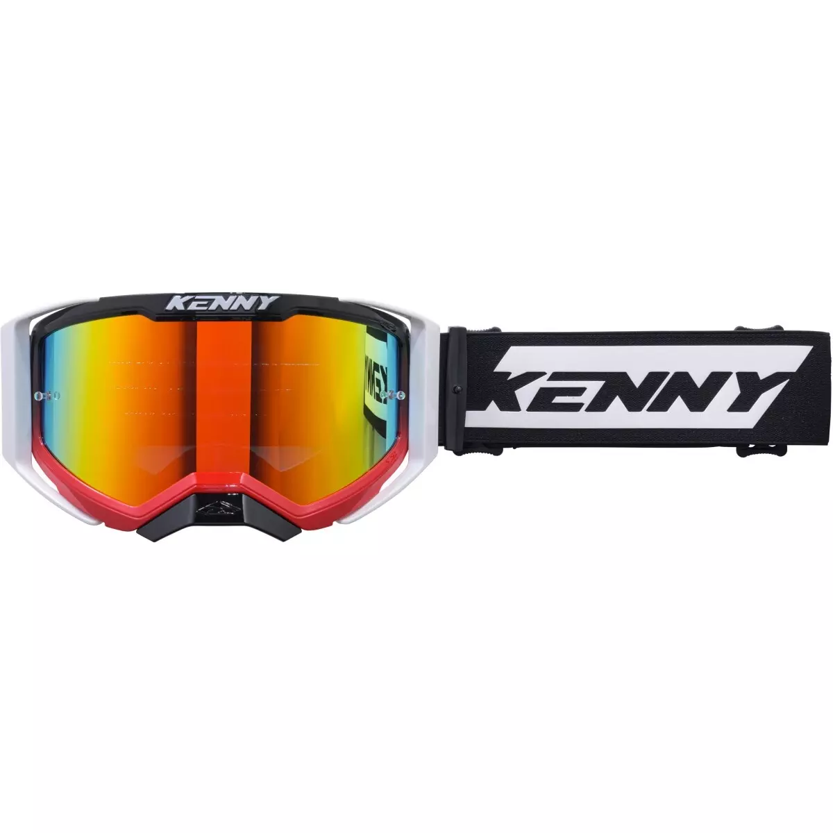 Masque Cross Kenny Performance Evo 2 Rouge Blanc