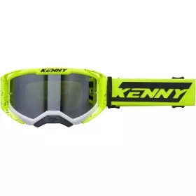 Masque Cross Kenny Performance Evo 2 Jaune Blanc