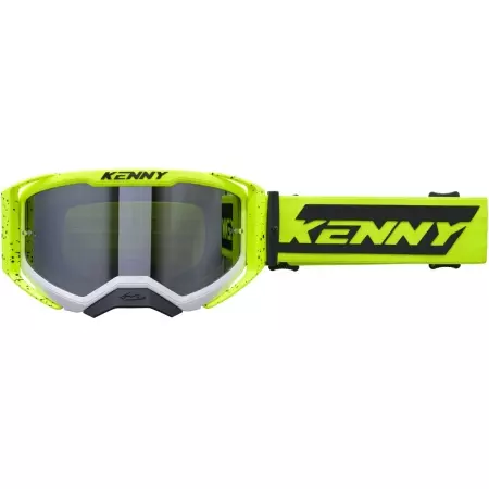 Masque Cross Kenny Performance Evo 2 Jaune Blanc