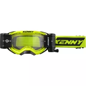 Masque Cross Kenny Performance Speed Roll Jaune Fluo