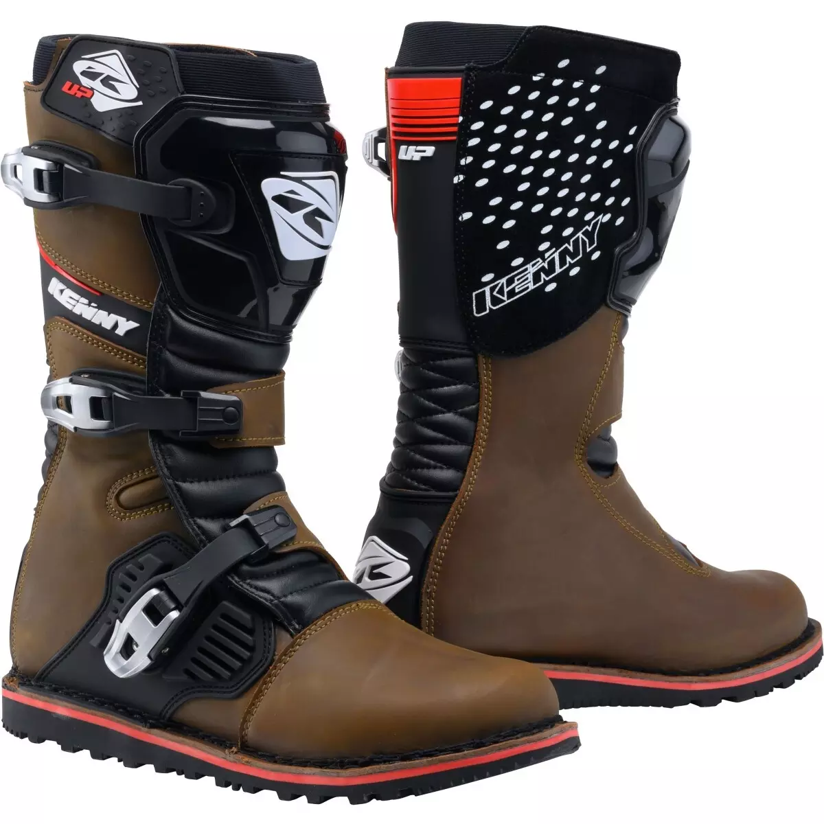 Bottes Cross Kenny Trial Up Marron