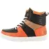 Baskets Helstons Run Noir Orange Beige