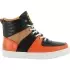 Baskets Helstons Run Noir Orange Beige