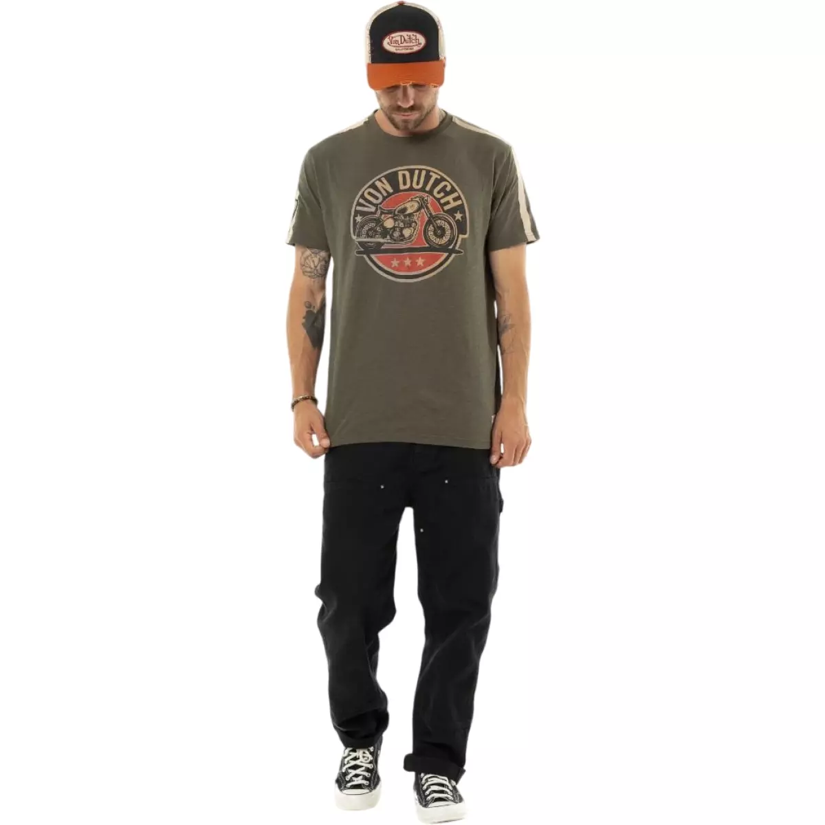 T-Shirt Helstons Tybal Kaki