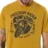 T-Shirt Helstons Motey Jaune