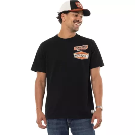 T-Shirt Helstons Tyfen Noir