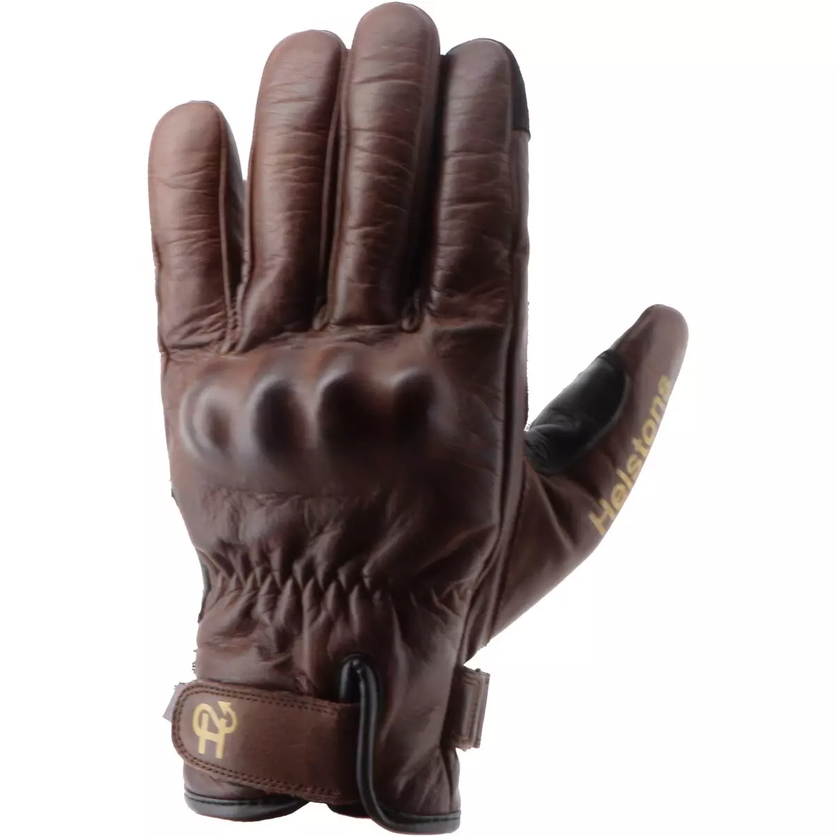 Gants Femme Helstons Ska Evo Marron Noir